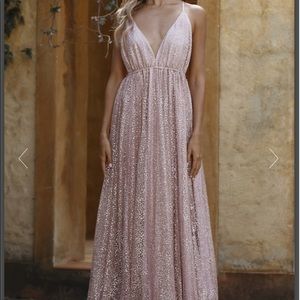 Hello Molly Glitter Formal Gown